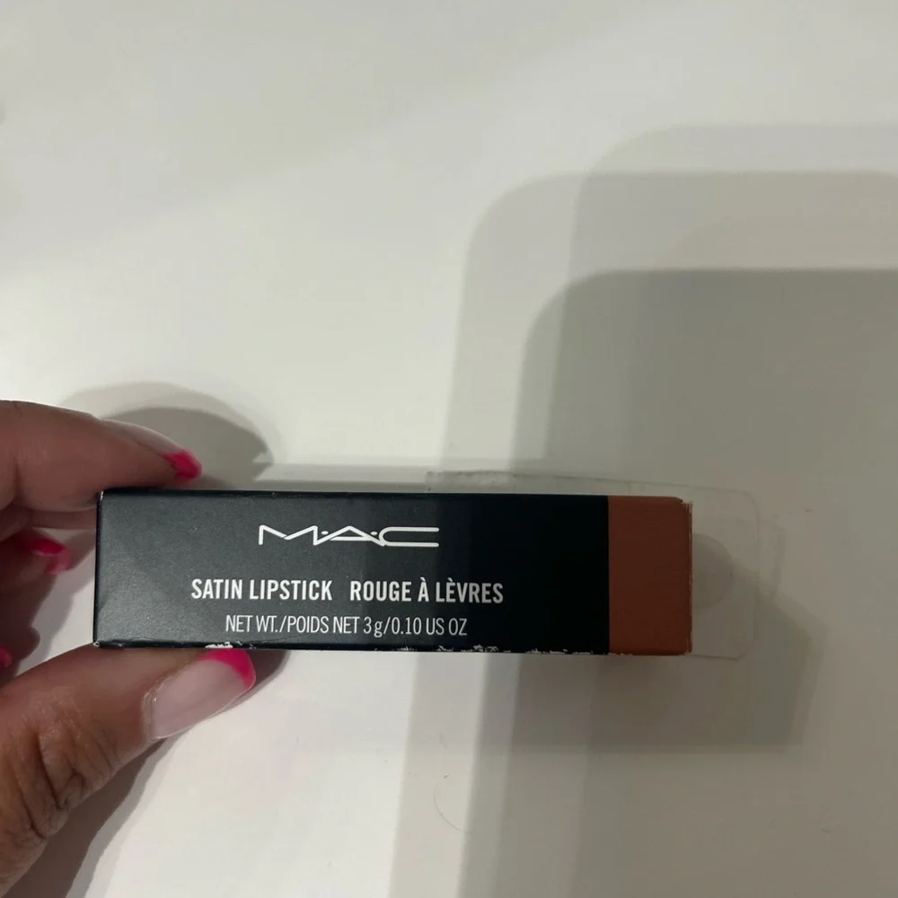 MAC Cosmetics Satin Lipstick — Warm Nude Brown Shade
